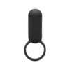 black cock ring with vertical vibe