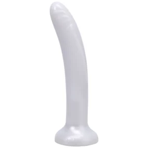 white dildo on white background