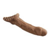 caramel uncut dildo