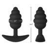 FORTO F-83 Spiral Plug Black - Image 2