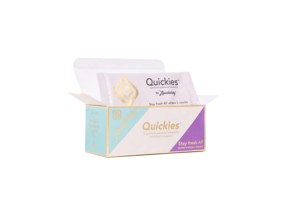quickies personal wipes