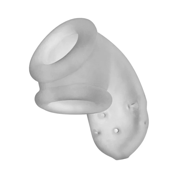 OxBalls Airlock Air-Lite Vented Soft Silicone Chastity Cage - Image 4