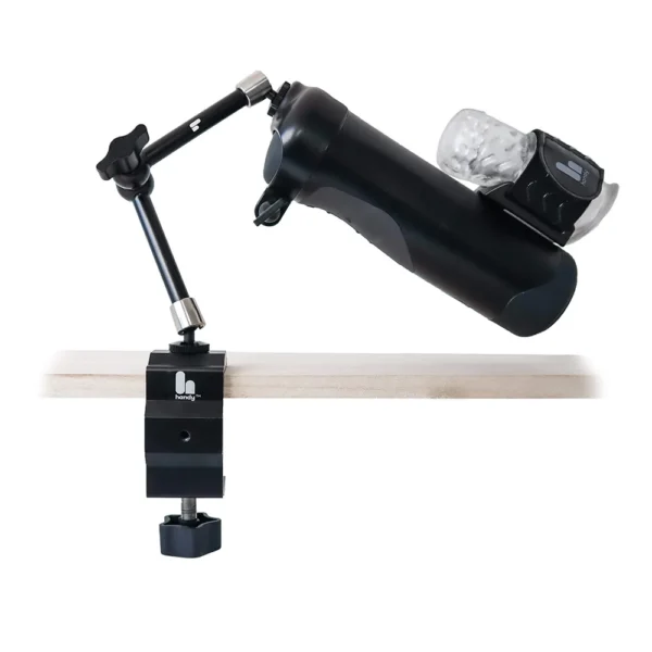 handy desk free mount with stroker, attached to table
