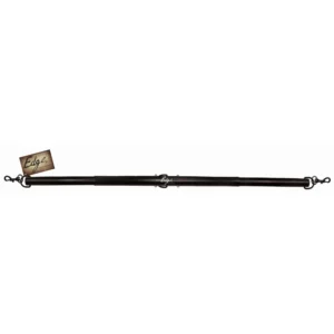 black spreader bar on white background