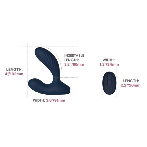Svakom Vick Neo Interactive Prostate Plug and Perineum Massager - Image 8