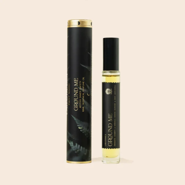 black tube and 10ml perfume bottle