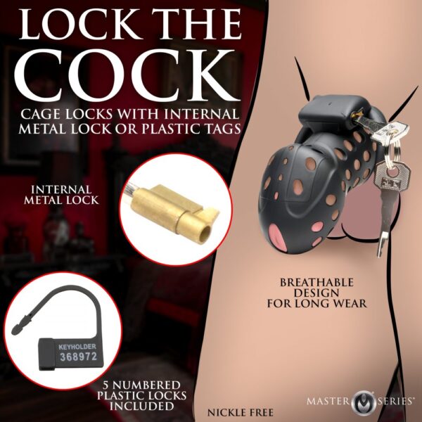 cock chastity device box front