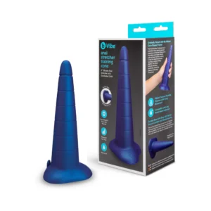 blue cone and box