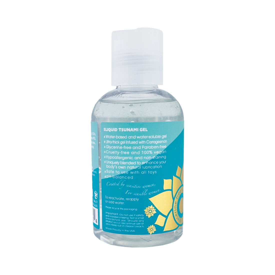 Sliquid Tsunami Water-Based Gel Lubricant - Image 5