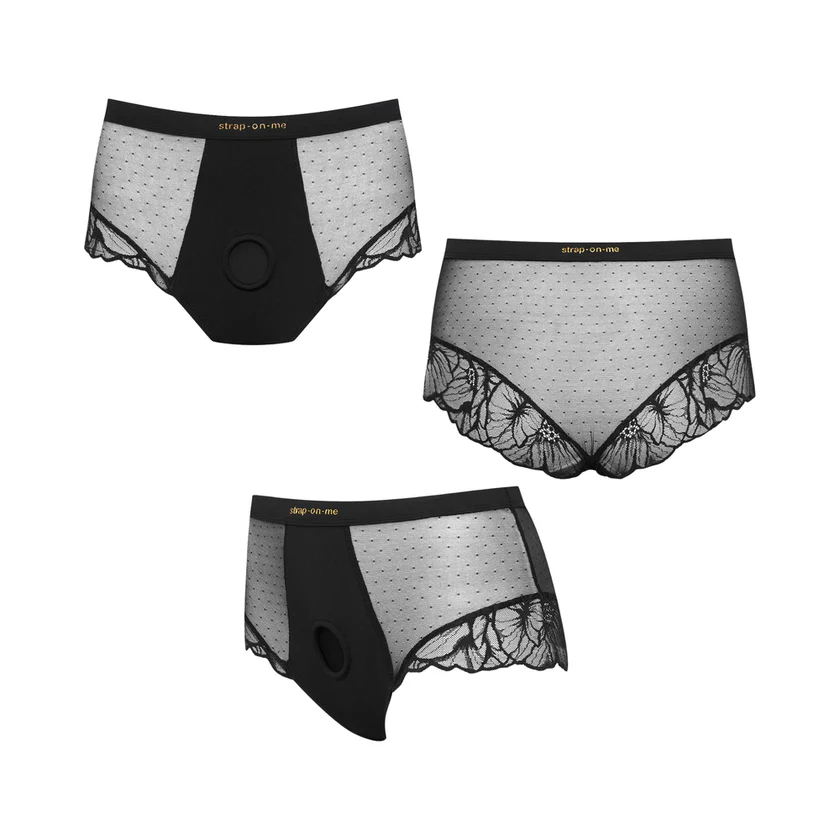 Strap-On-Me Divine Lacy Lingerie Harness - Image 4